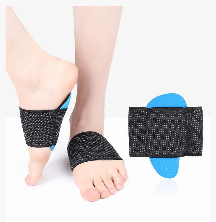 Sports Foot Arch Pads Breathable Foot Core Bandages Orthopedic Insoles