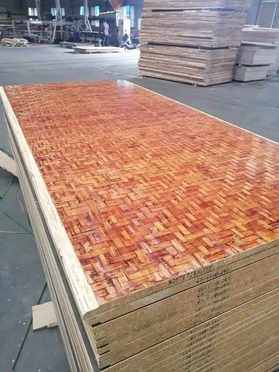 28 mm Container Plywood Flooring Eco Friendly Bamboo Wood Floor Flooring Plywood for Shipping Container