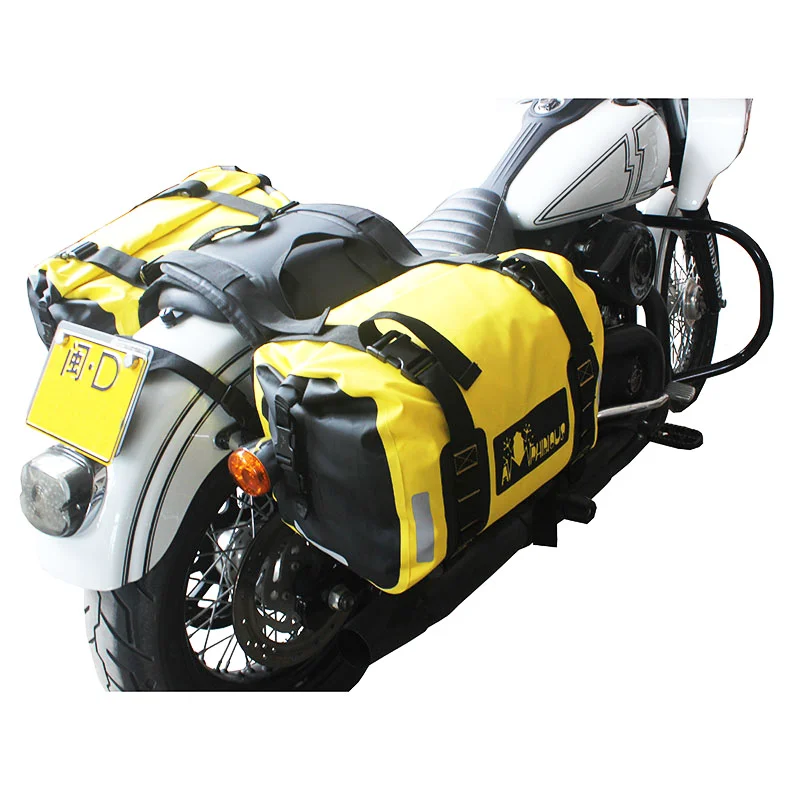 
Real Saddle Bag motorcycle travel waterproof side bags 