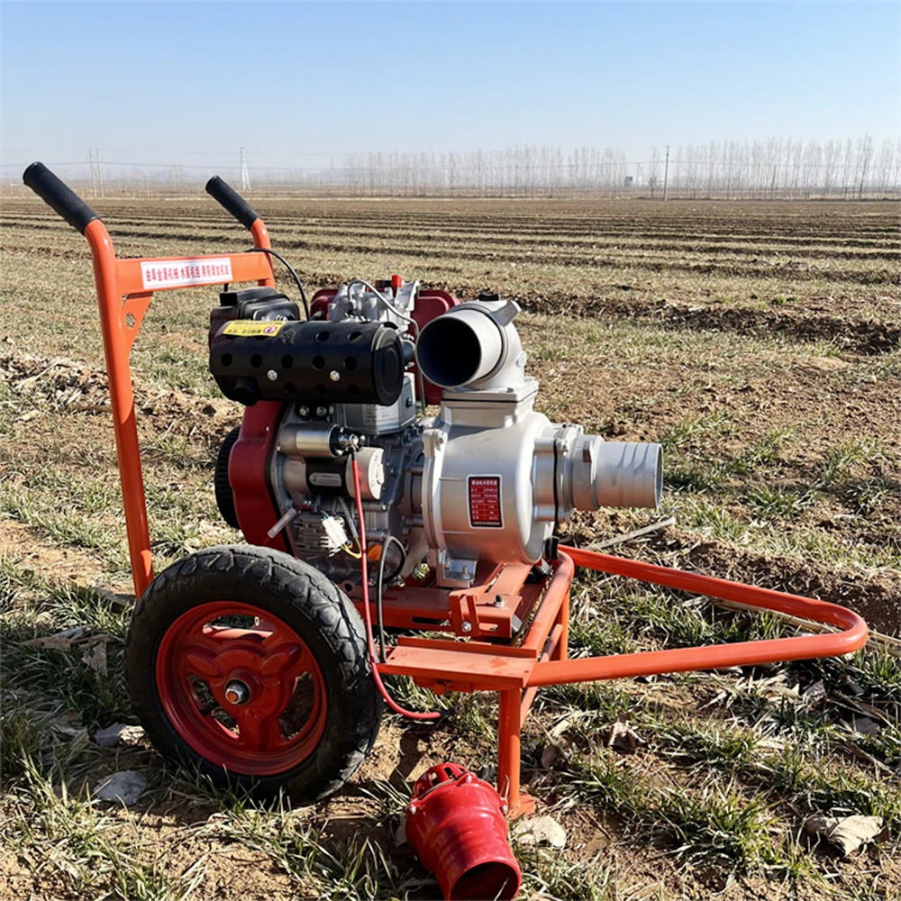 Farm Garden High Pressure Self Suction Diesel Water Pump Diesel Engine Agriculture