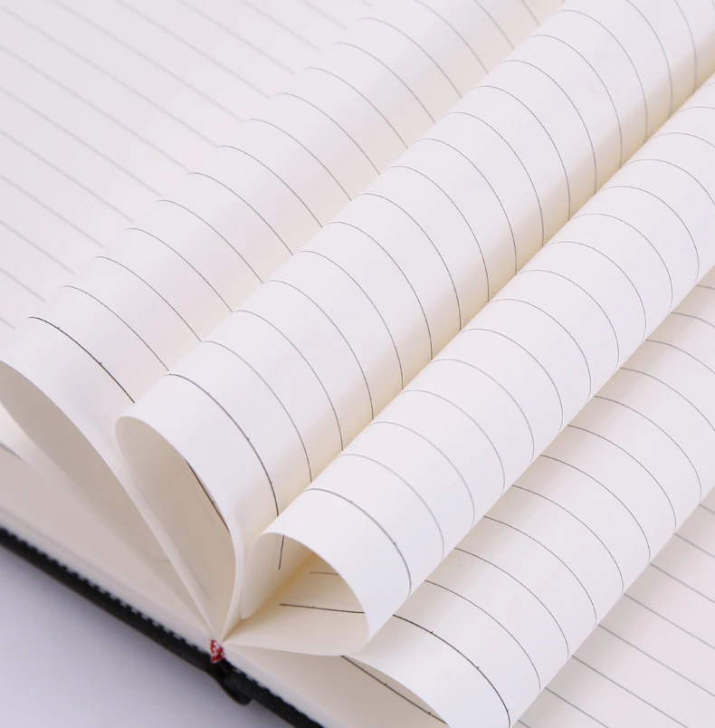 Custom 2023 Luxury Refillable Stationery Diary Notebook Gift Set Business Black Pu Leather Magnetic A5 Journal With Box And Pen