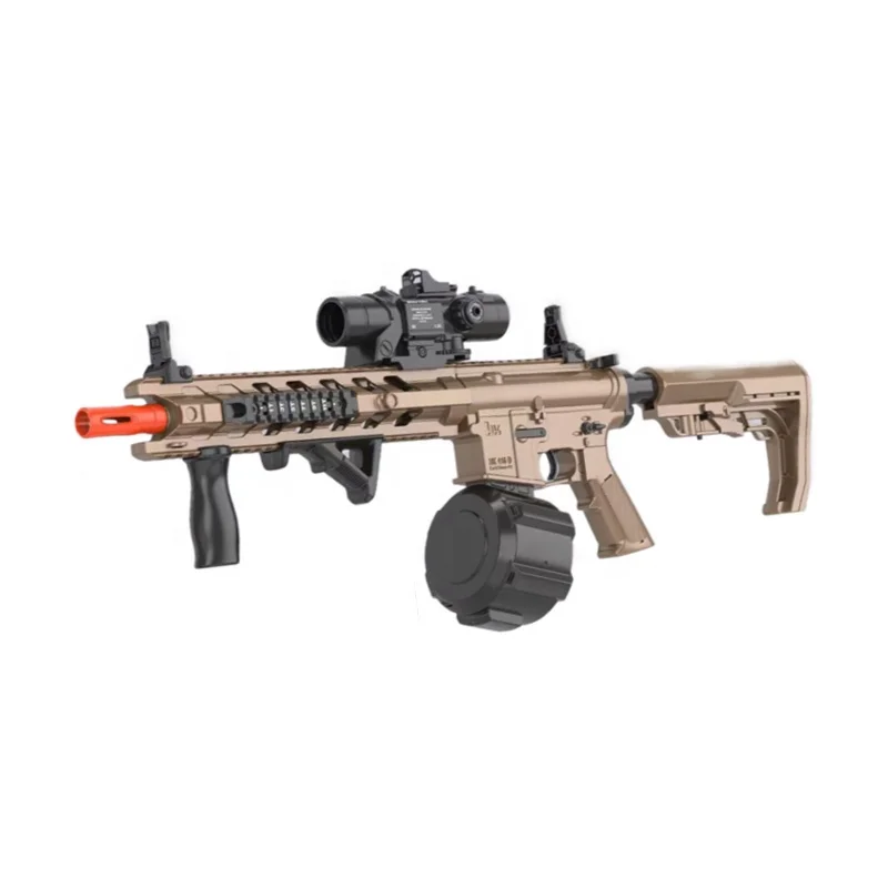 Hot sell automatic M4A1 splat blaster toy gun outdoor shooting game soft bullet splatter blaster M4A1 toy gun