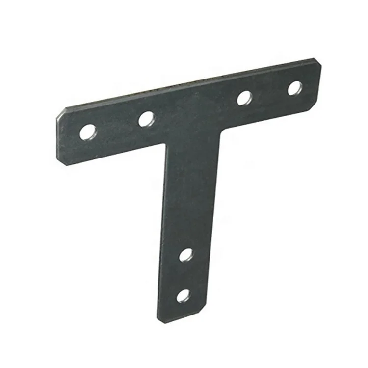custom laser cutting stamping punching bending oem stamping custom black t slot corner bracket