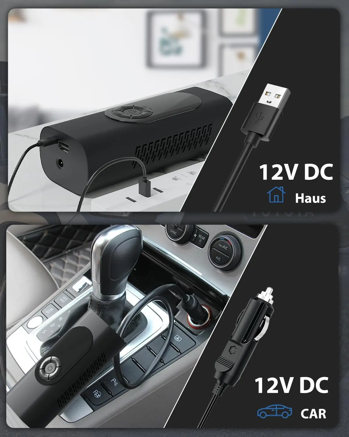 Wireless Portable Car Air Compressor 120W Tyre Digital Inflator 12V Auto Inflatable Pumps Electric Tire Inflators for car