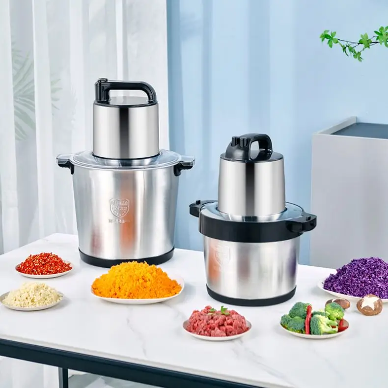 10L 12L Stainless, Electric Yam 6L Pounder Fufu Steel Food Processor Chopper Popular Meat Grinder/