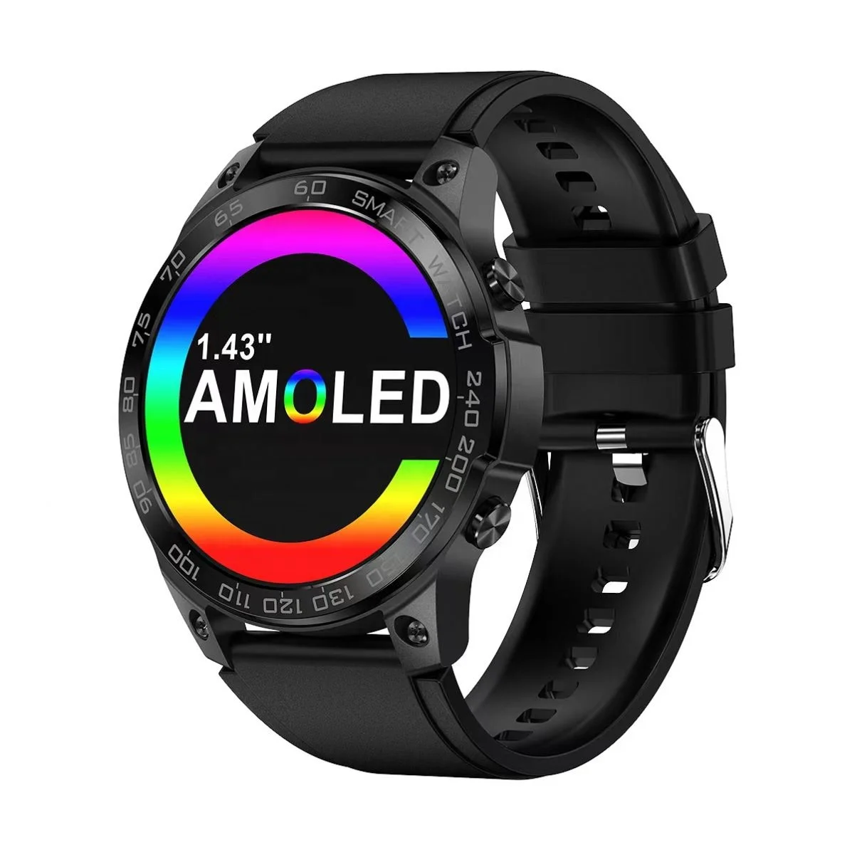 DM50 watch smart watch AMOLED 1.43 inch full touch screen support NFC health monitoring reloj smart watch
