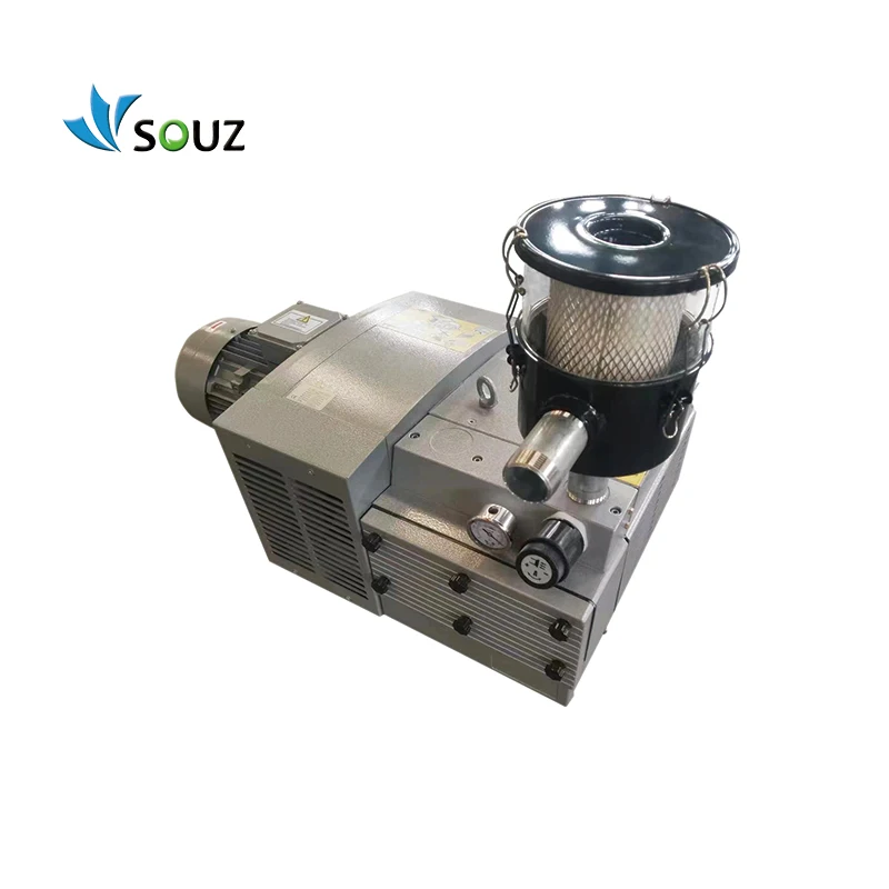 Вакуумный вакуумный насос SOUZ ZBW 80E 3 кВт Электрический безмасляный 80 м3/ч без сухого масла ZYBW80E всасывающий для резьбы по дереву