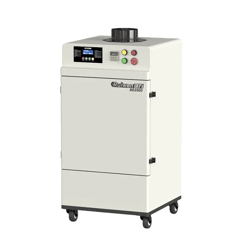 Ruiwan Mini Portable Quality Vacuum Suction Industrial Grinding Powder Collector Dust And Smoke Extractor