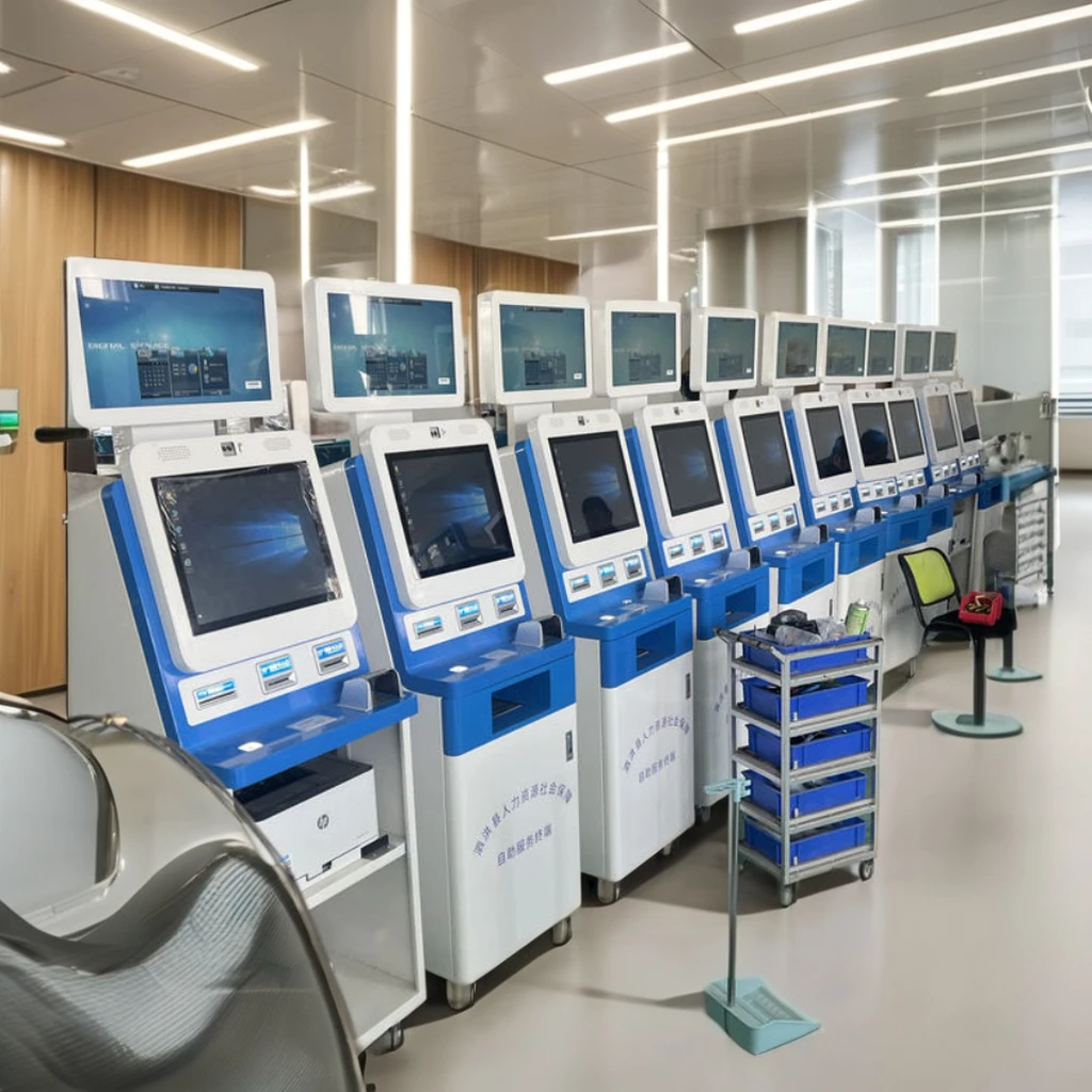 Self-Service Payment Kiosks Financial Equipment