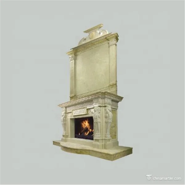 tv stand fireplace and surround/shabby chic fireplace mantel