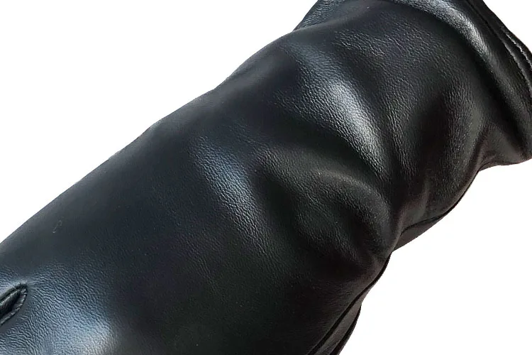  Классические Женские зимние кожаные перчатки из овчины OEM Costom для сенсорного
