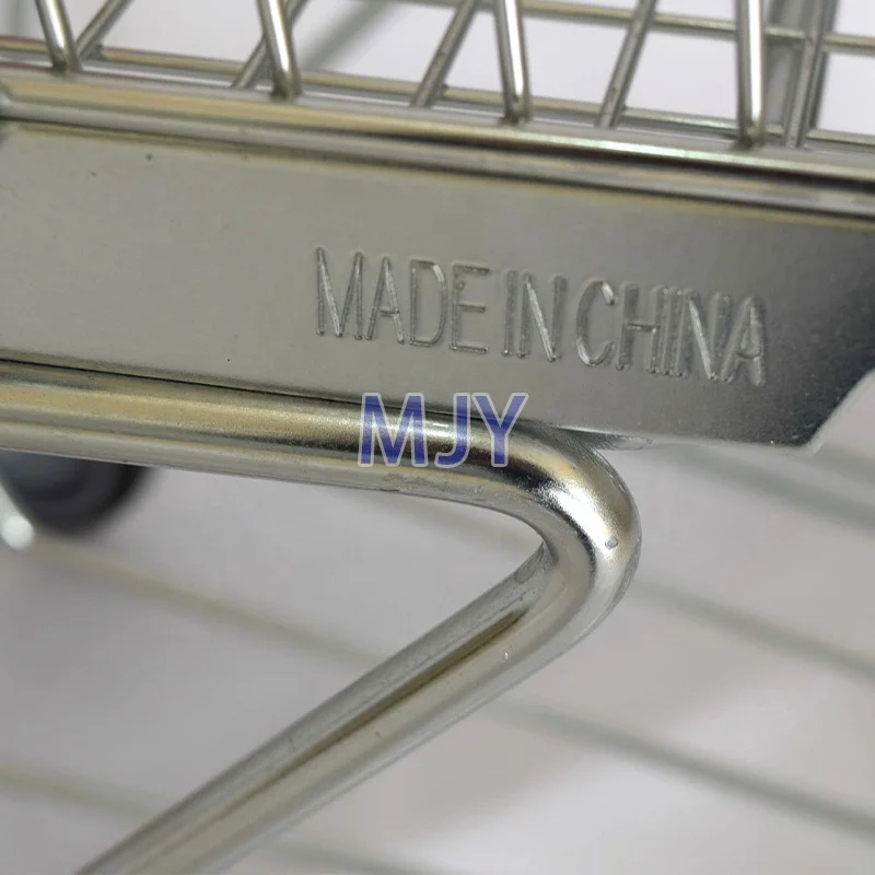 Best Price Steel Grocery Supermarket Shopping Trolley Cart With Customer Logo