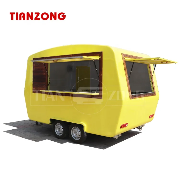 TIANZONG T11 coffee truck 7.5ft dining car food trailer usa small food kiosk food cart