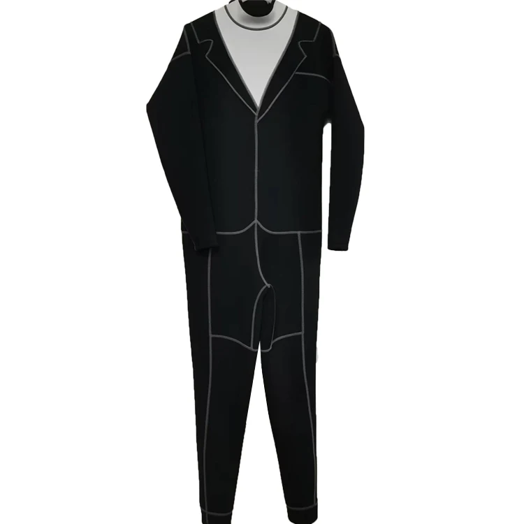 High Grade 3Mm Diving Suit Non Breathable Diving Dry Suit Wetsuit Top For mens
