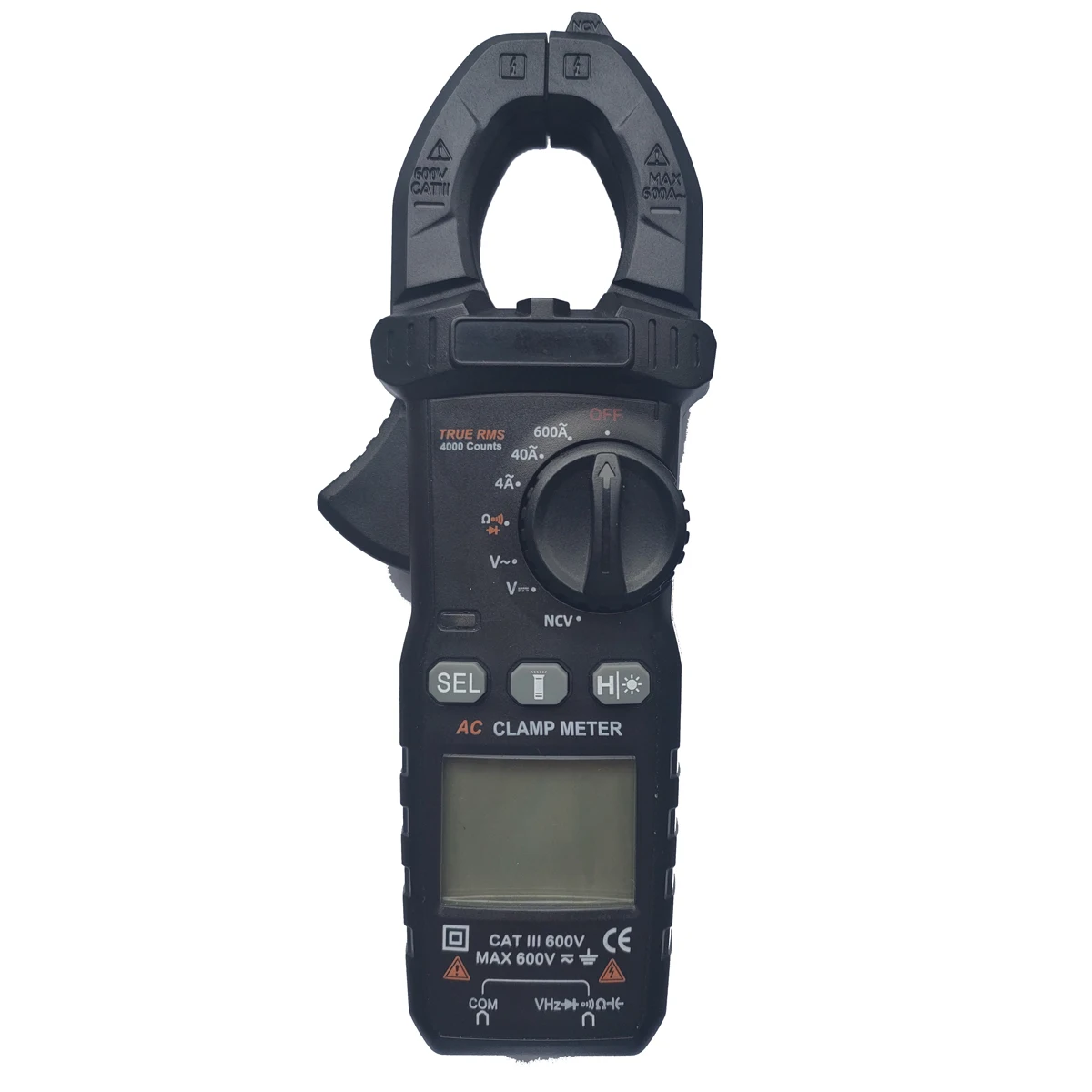 CM86B AC DC Voltage Current Ammeter voltmeter Temperature Capacitance Ohm tester Non Contact Meter Pocket Digital Clamp Meter