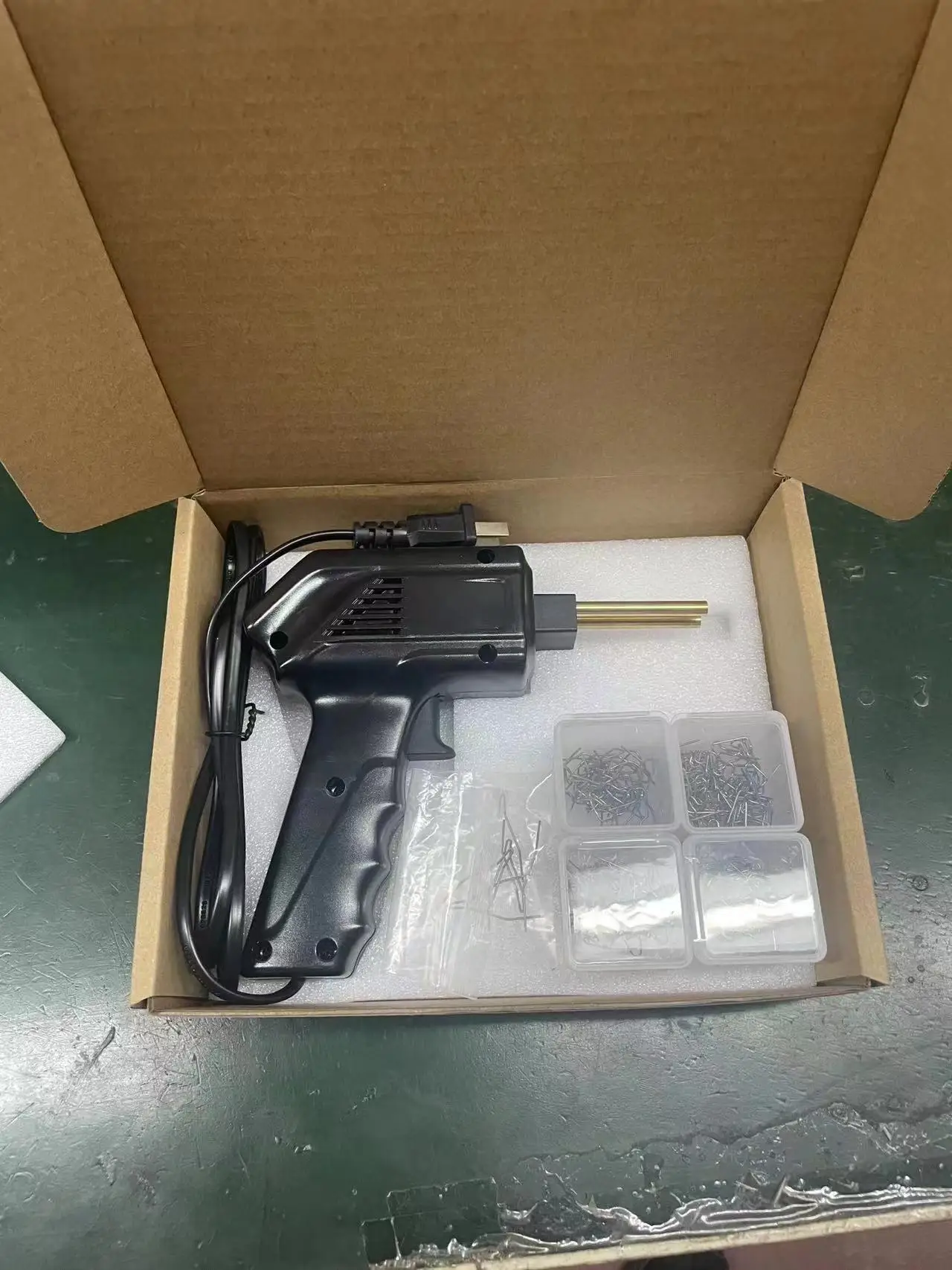 70W Welding Gun Hot Stapler Plastic Welding Machine Bumper Repair Kit 110V/230V