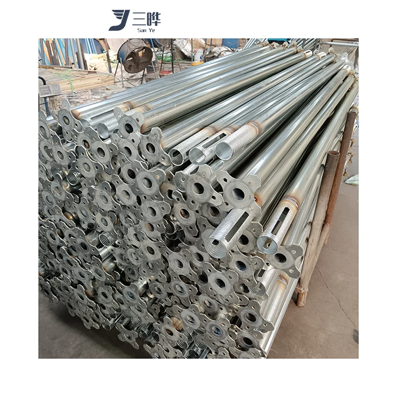 SANYE Formwork scaffolding metal props adjustable construction steel prop jack for slab support