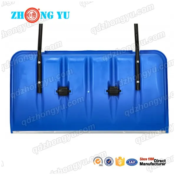 Snow Removal Scoop Lightweight and Efficient Snow Pusher Shovel with Wheels for Industrial Home Use