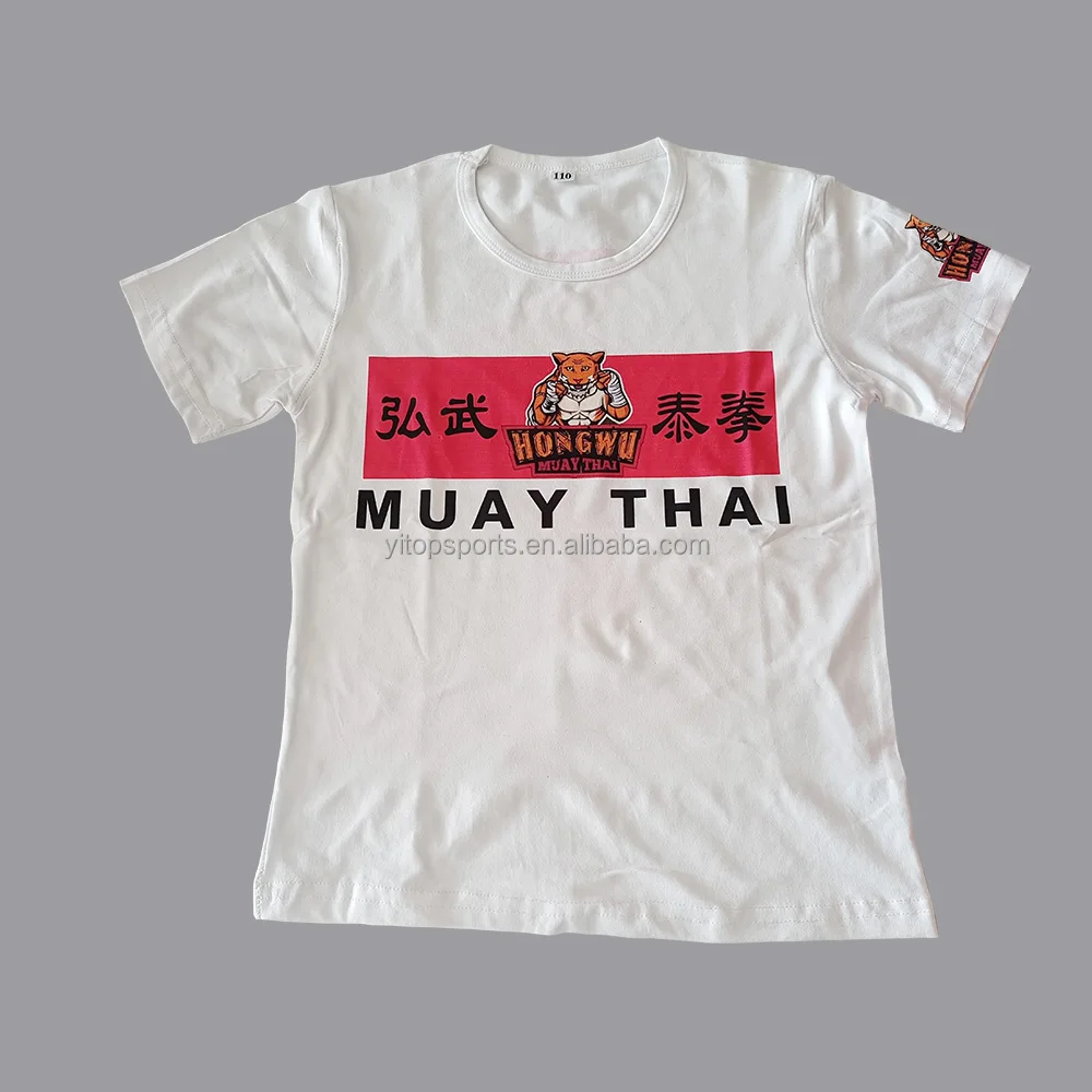 Customized Chinese martial arts taekwondo T shirt