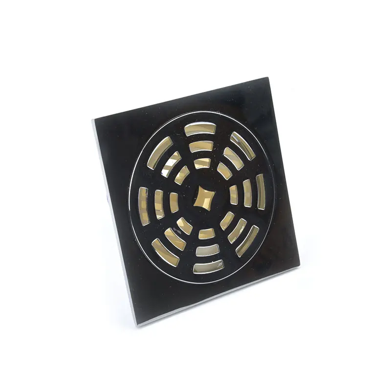 Bath brass floor sink filter drain basket  with removable cover