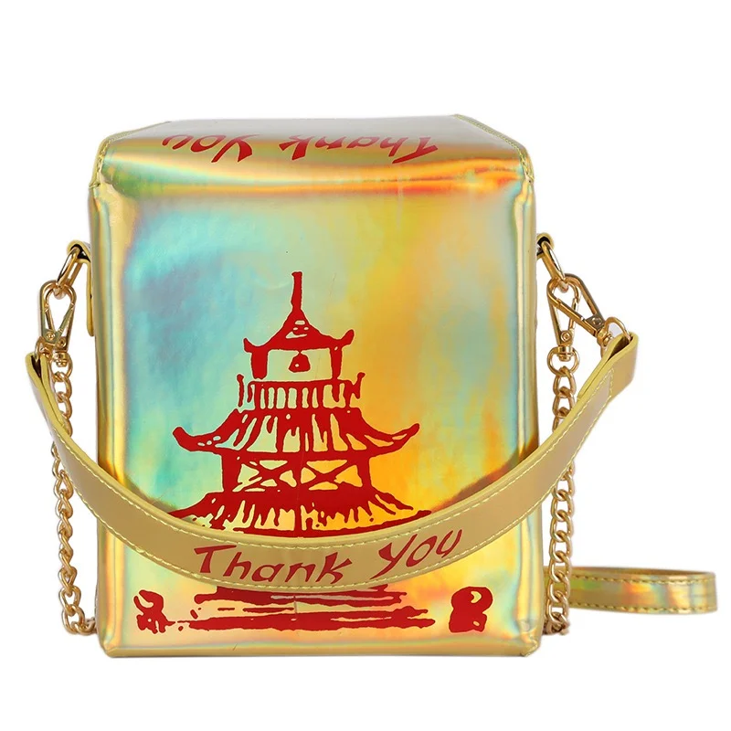 
Large Messanger Purse Hand Made Bling Laser Holographic Glitter Ladies Mini Bags Thank You Handbags Grafitti Purse Bucket 