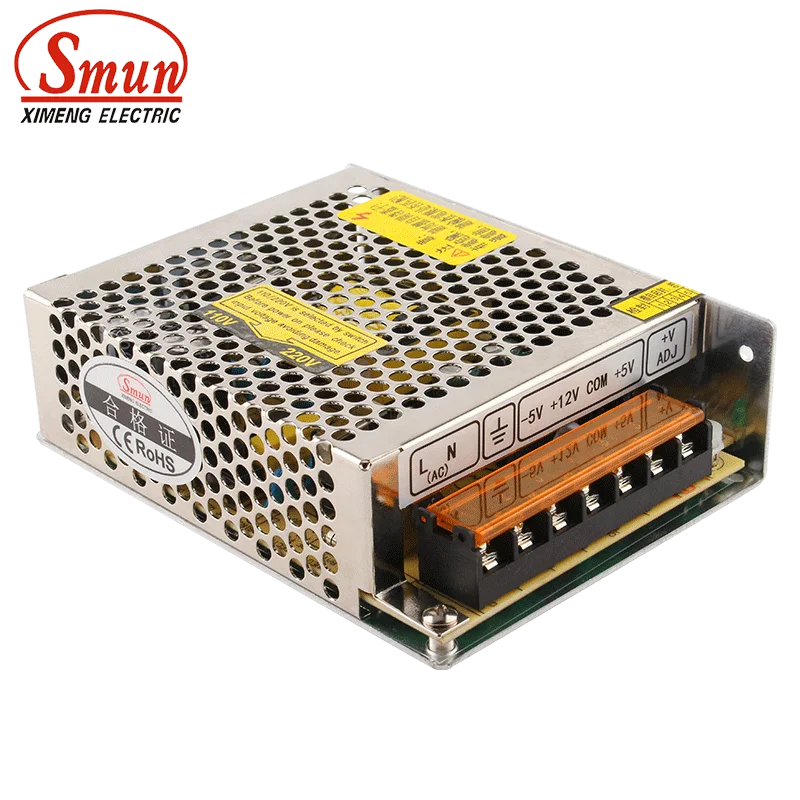 SMUN T-30B +5V 3A/+12V 1A/-12V 0.5A Triple Output Power Supply 30W SMPS With 2 Years Warranty