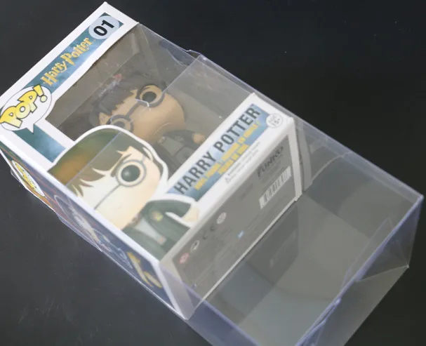 
Wholesale High Quality Clear Doll Plastic Protector For Pop Display Case Packaging Box 