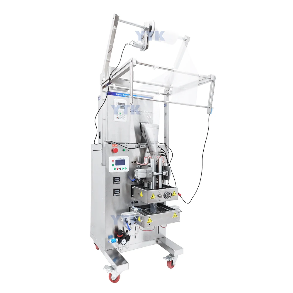 YASON YTK-ZB200F Four Side Bubble Tea Sugar Dispenser Weighing Filling Packaging Machine For Pill Food Machine Small Business