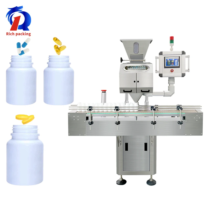 8 полос Автоматическая маленькая 3-25 мм Мини таблетка счетчик машина капсула Счетная машина