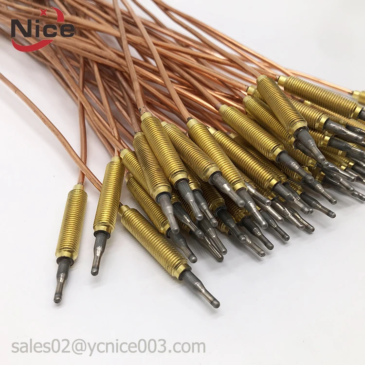 Universal gas thermocouple temperature sensor