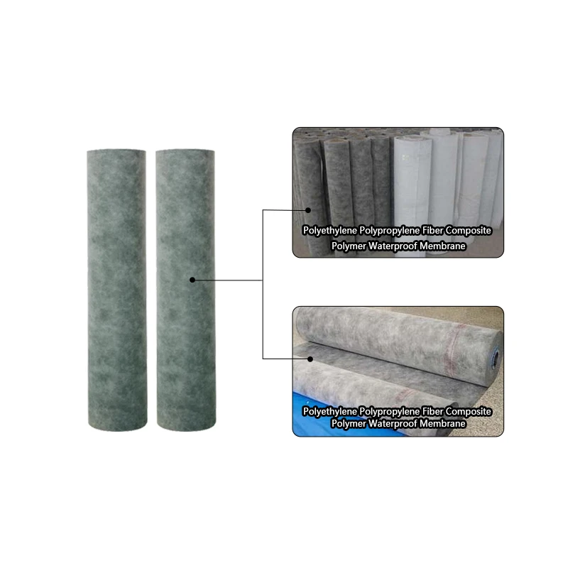 Сделано в Китае заводской заказной 300 г-600 г полиэтилен полипропиленовое волокно композитный ПОЛИМЕР водонепроницаемый рулон для муниципального инженера