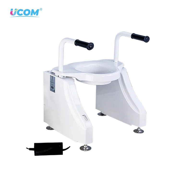 Automatic Power Toilet Lift Electric Commode Chair with Elevating Feature for Rehabilitation Therapy Supplies