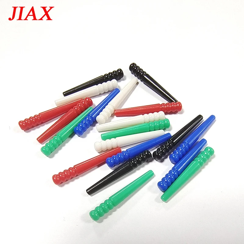 Premium 5 colors Cribbage pegs 25.4mm Standard Plastic Cribbage Pegs for 1/8' hole White/Black/Green/Red/Blue