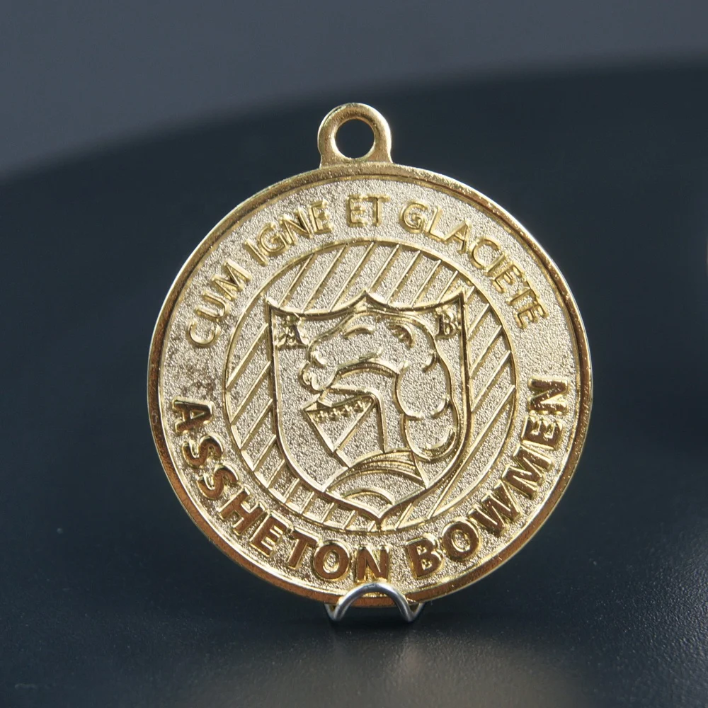 Wholesale Single-sided Custom Metal Stamping Coins Silver Commemorative Coin