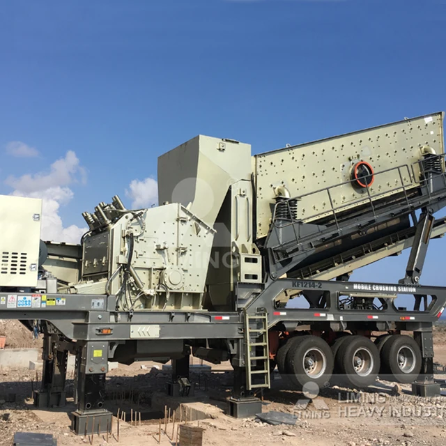 Construction Waste Mobile Hammer Crusher Complete Quarry Mobile Stone Crushing For Sale
