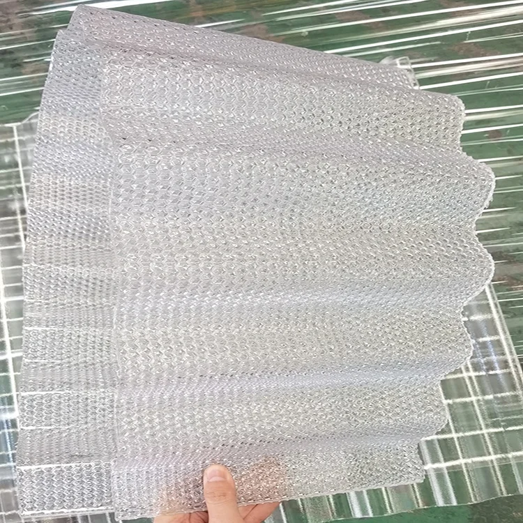 long span roofing sheet skylight wavy Diamond polycarbonate tiles corrugated polycarbonate panels glass roof price