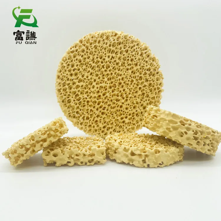 New Standard Zirconia Foam Ceramic Porous Filter for Steel Casting Industry
