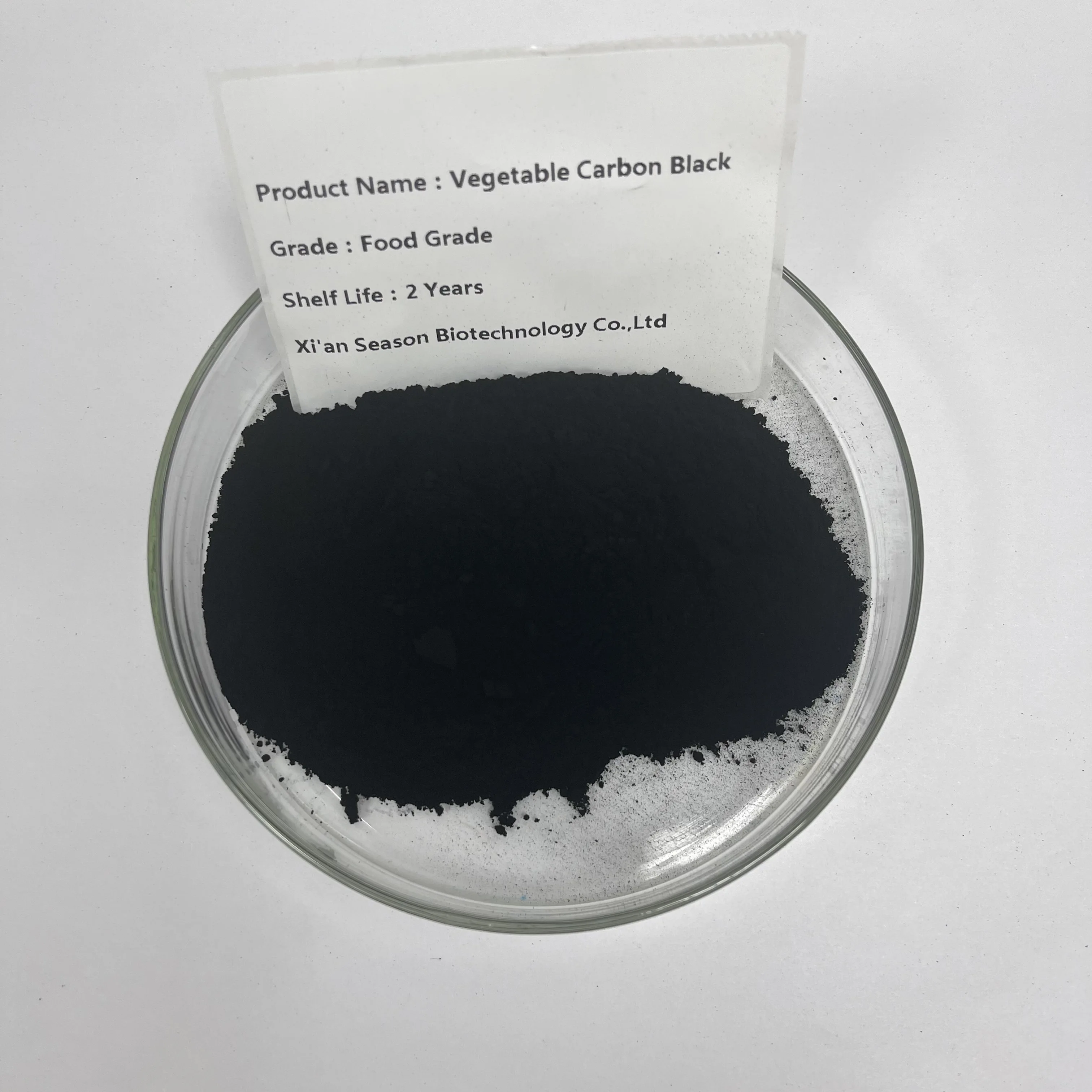 Food Grade Black Pigment Vegetable Carbon Black Powder