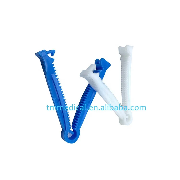 Disposable Products Medical Single Use Baby Sterile Plastic Umbilical Cord Clamps