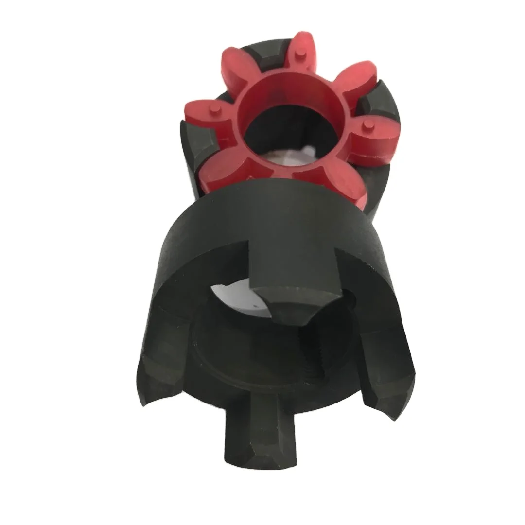 
customized steel elastic spider flexible jaw shaft coupling for motor 