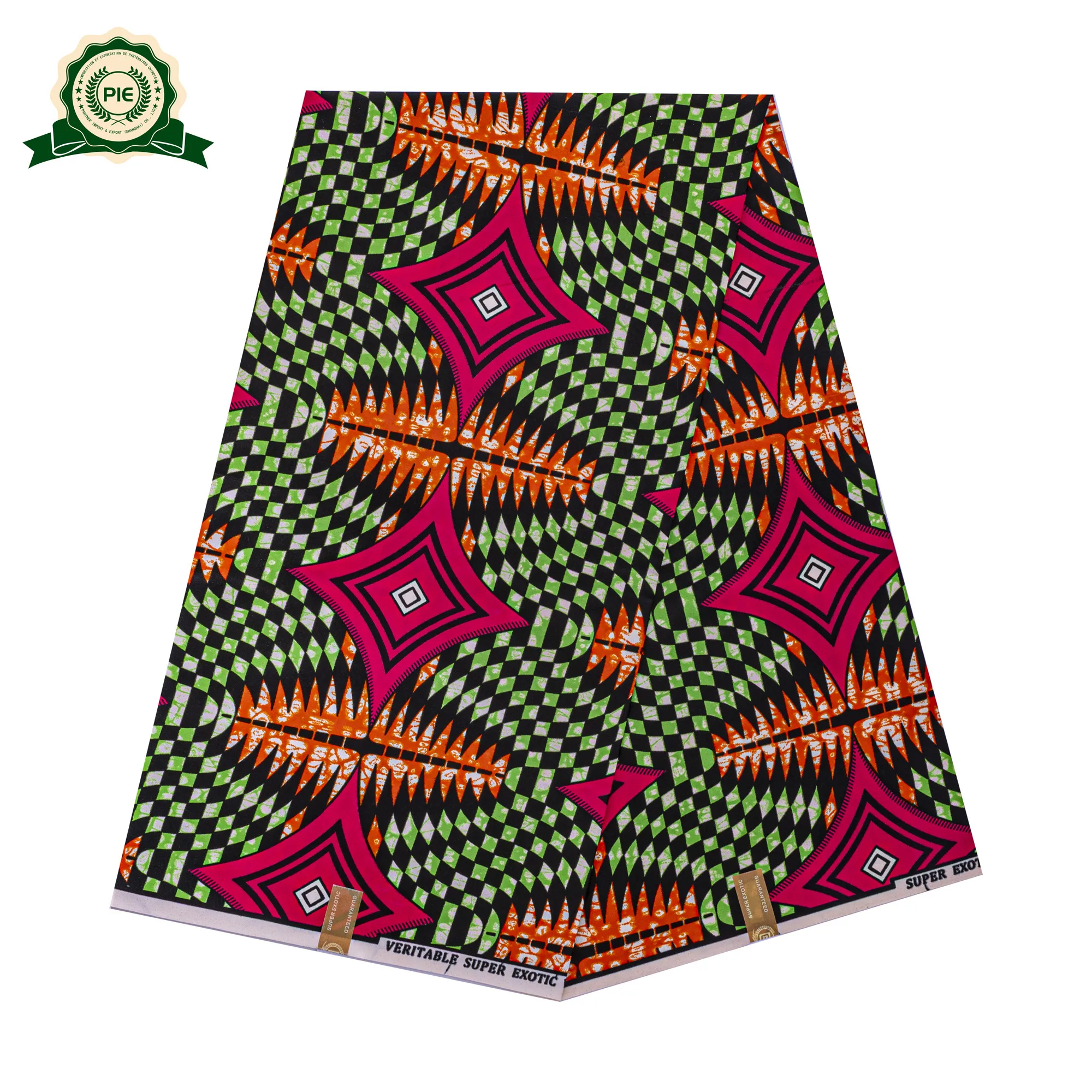 High-grade African Wax Prints Fabric Wholesale Customization 100% Polyester african wax print fabric