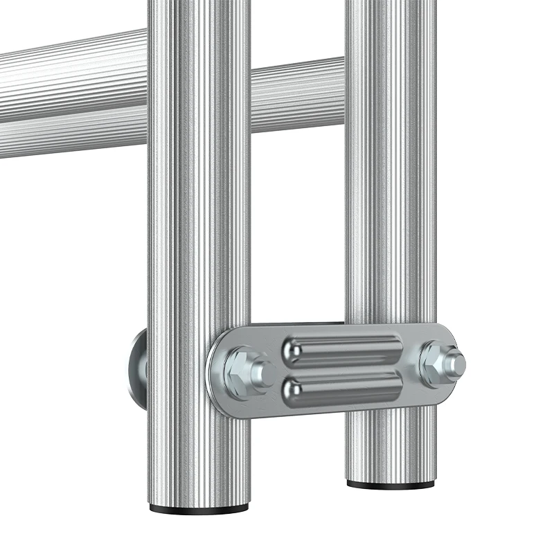 Marine Lightweight Aluminum Boat Folding Gangways For Boat Aluminum Ship Boarding Ladder