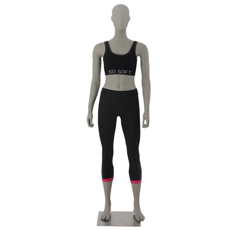 Fullbody из стекловолокна женский спортивный манекен для спортсмена на продажу