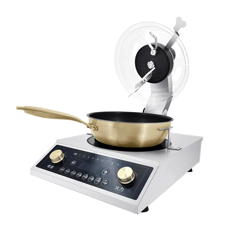 Kitchen Hotel Home Use 5KW Cooking Robot Stir Fry Machine auto Wok ALG-TSS Automatic Wok Machine