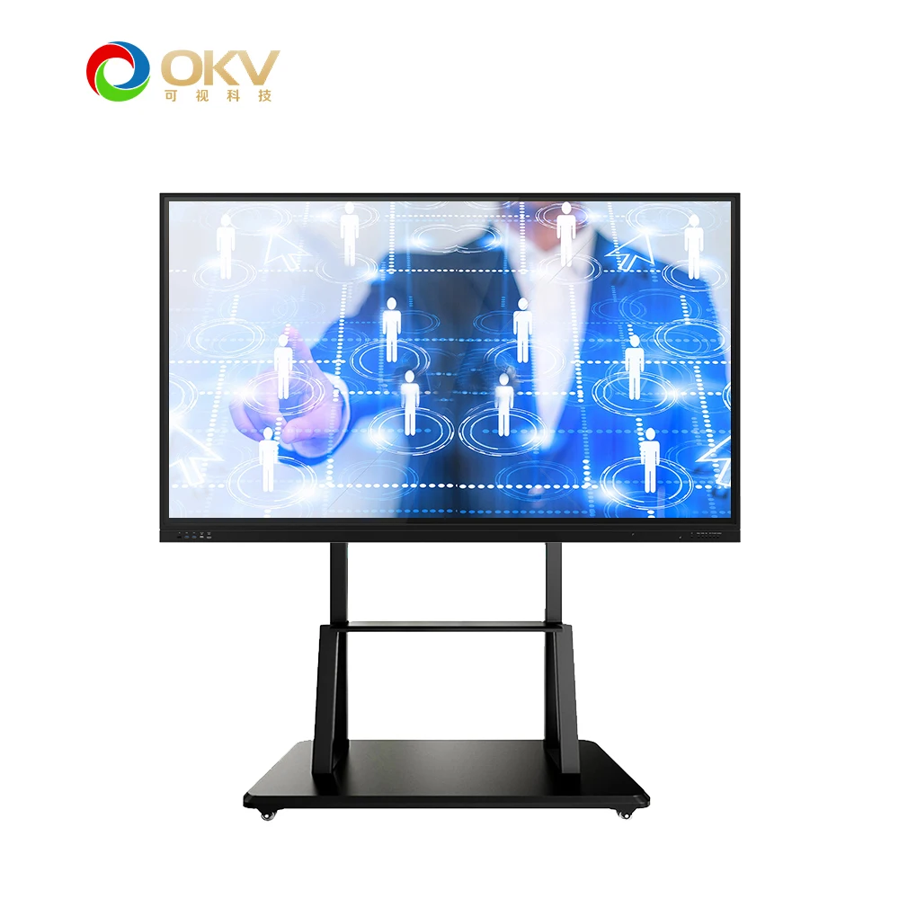 OKView 65 inch Android mini pc  portable usb interactive whiteboard