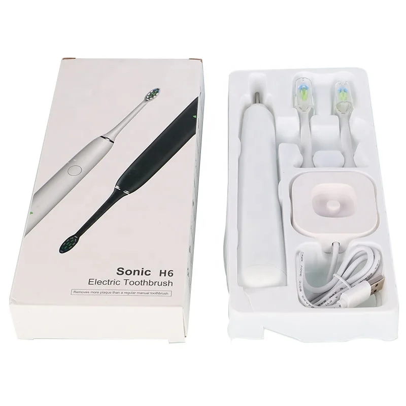 New Innovative High Quality Chargeable Smart Sonic Portable Electric Toothbrush With Wireless Charger