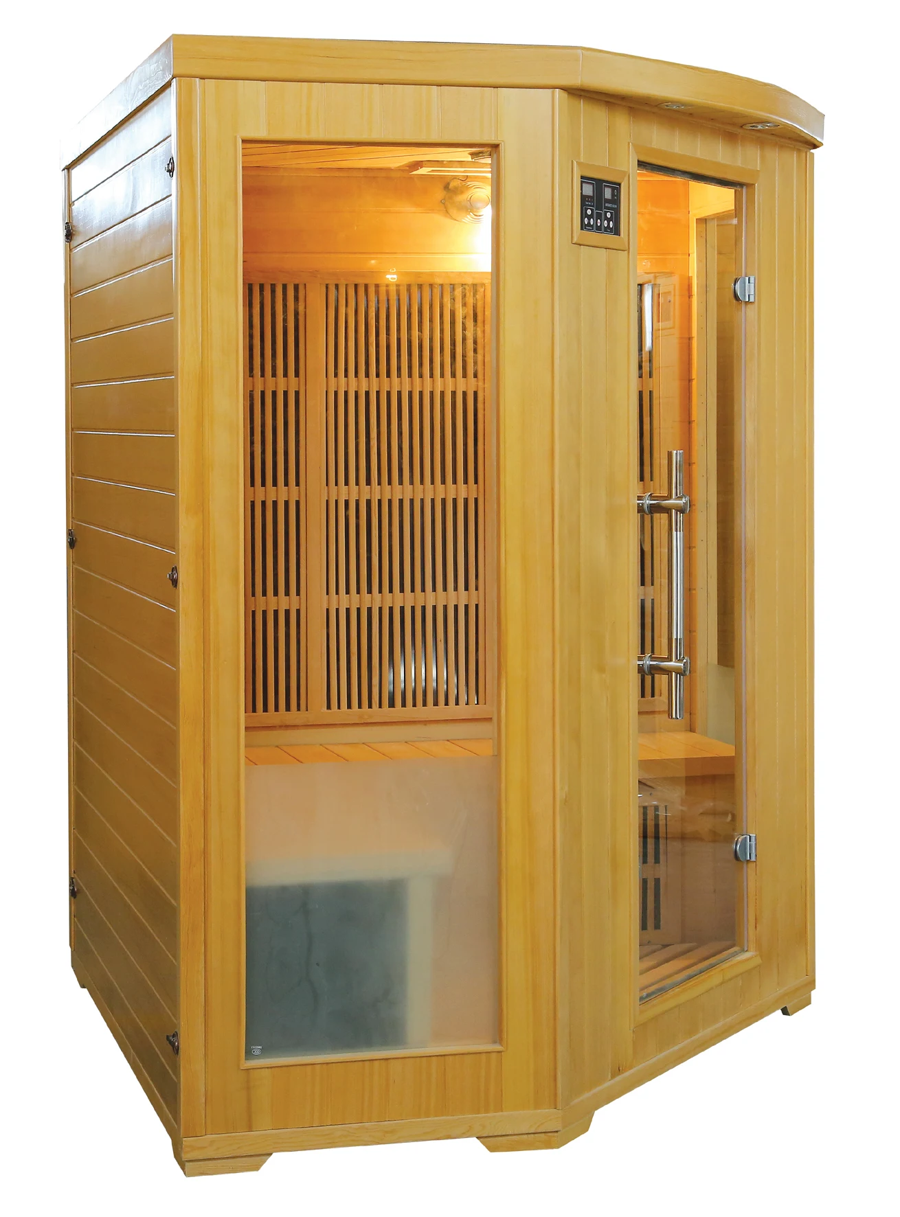2019 New design carbon heater corner dry saunas infrared sauna therapy