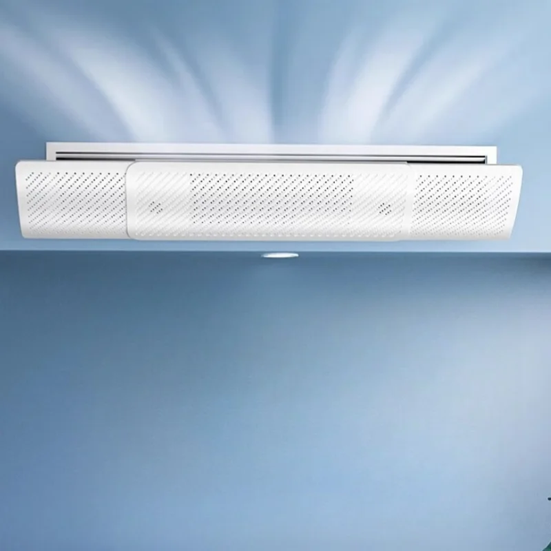 Retractable AC Vent Deflector 49cm-86cm Adjustable Sizes Air Conditioner Deflector for Central Air Conditioning