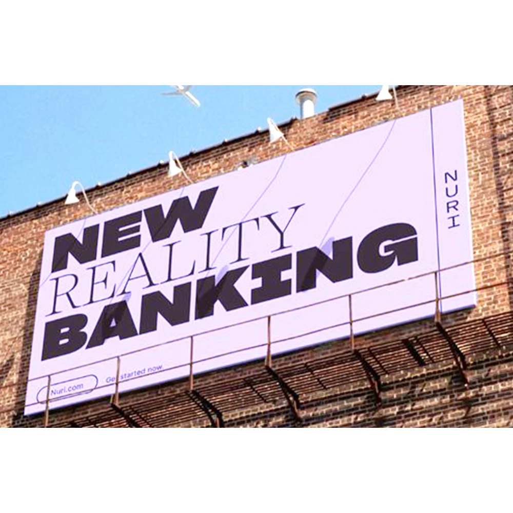 Banner Outdoor Business Sign Customized Advertising Promotion Building Wraps Mesh Banner