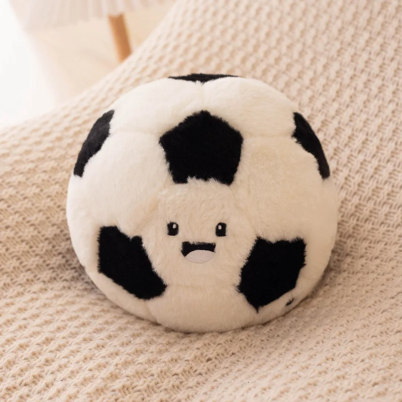 Wholesale Simulation Footballs Basketball Customized Stuffed Soft Fabric Stuffed Plushie